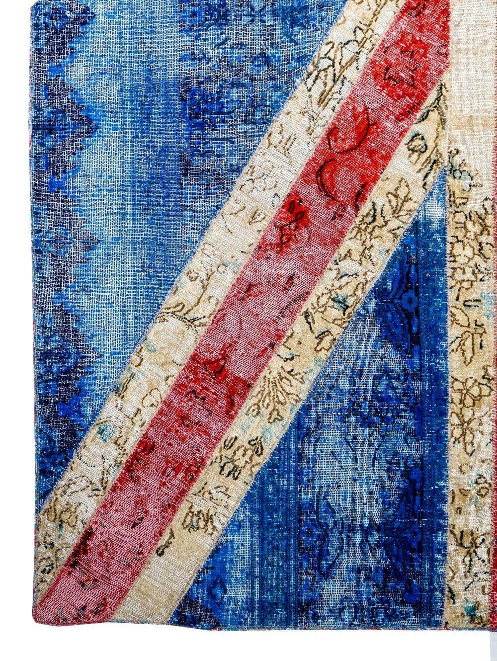 PATCHWORK ANTIQUE PERSIA FLAG 200X300