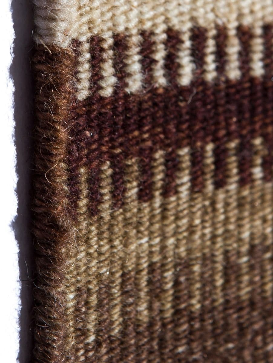 KILIM STRIPES CAMINO PLAIN BROWN 80X250