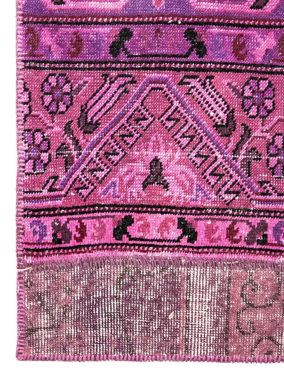 PATCHWORK ANTIQUE PERSIA FUCSIA 203x297