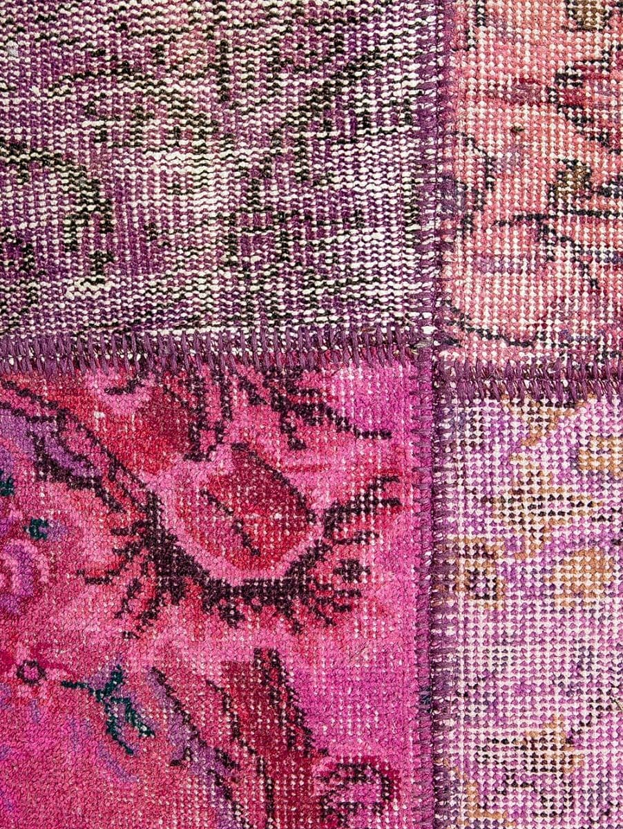 PATCHWORK ANTIQUE PERSIA FUCSIA 203x297