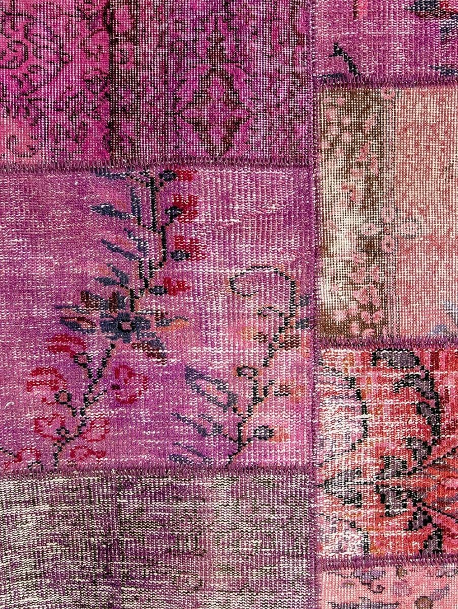 PATCHWORK ANTIQUE PERSIA FUCSIA 203x297