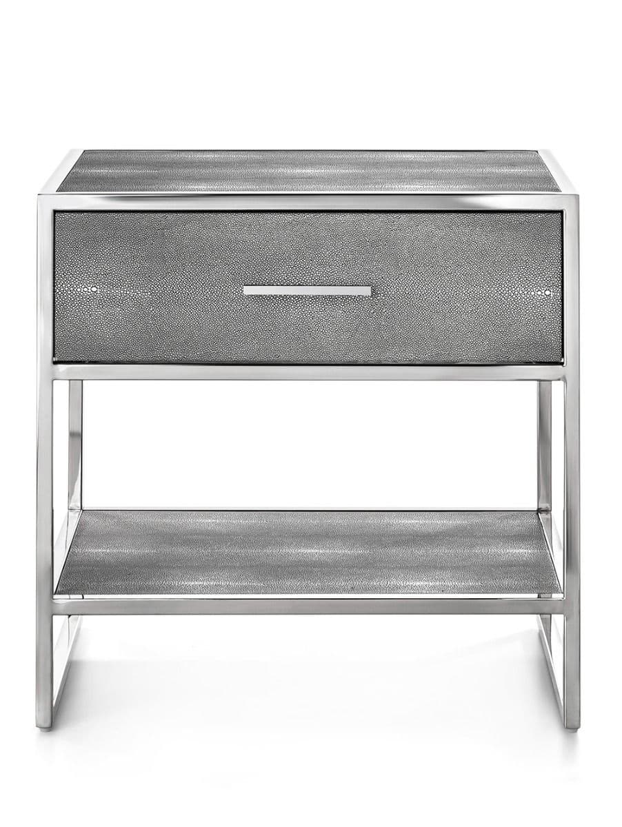 MESA DE LUZ MERIDIAN GRIS 60X45X60