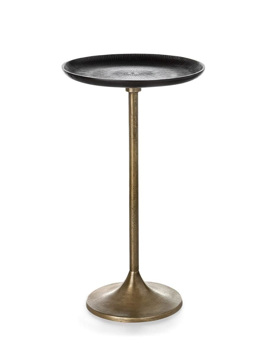 MESA LATERAL BAROS BRONZE & BRASS ANTIQUE
