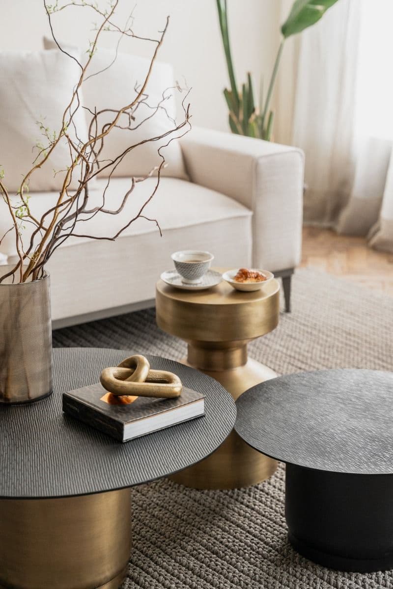 BANCO ITHA BRASS ANTIQUE