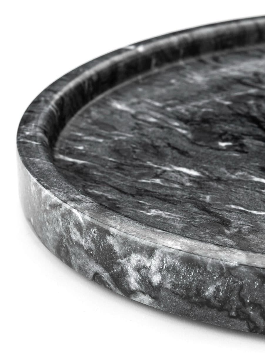 BANDEJA REDONDA GIDI DARK GREY