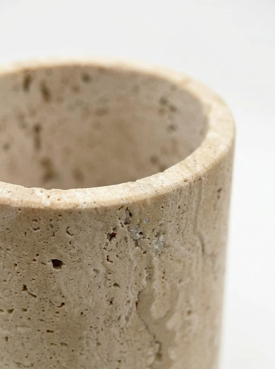 PORTA UTENSILIOS BARNET TRAVERTINE