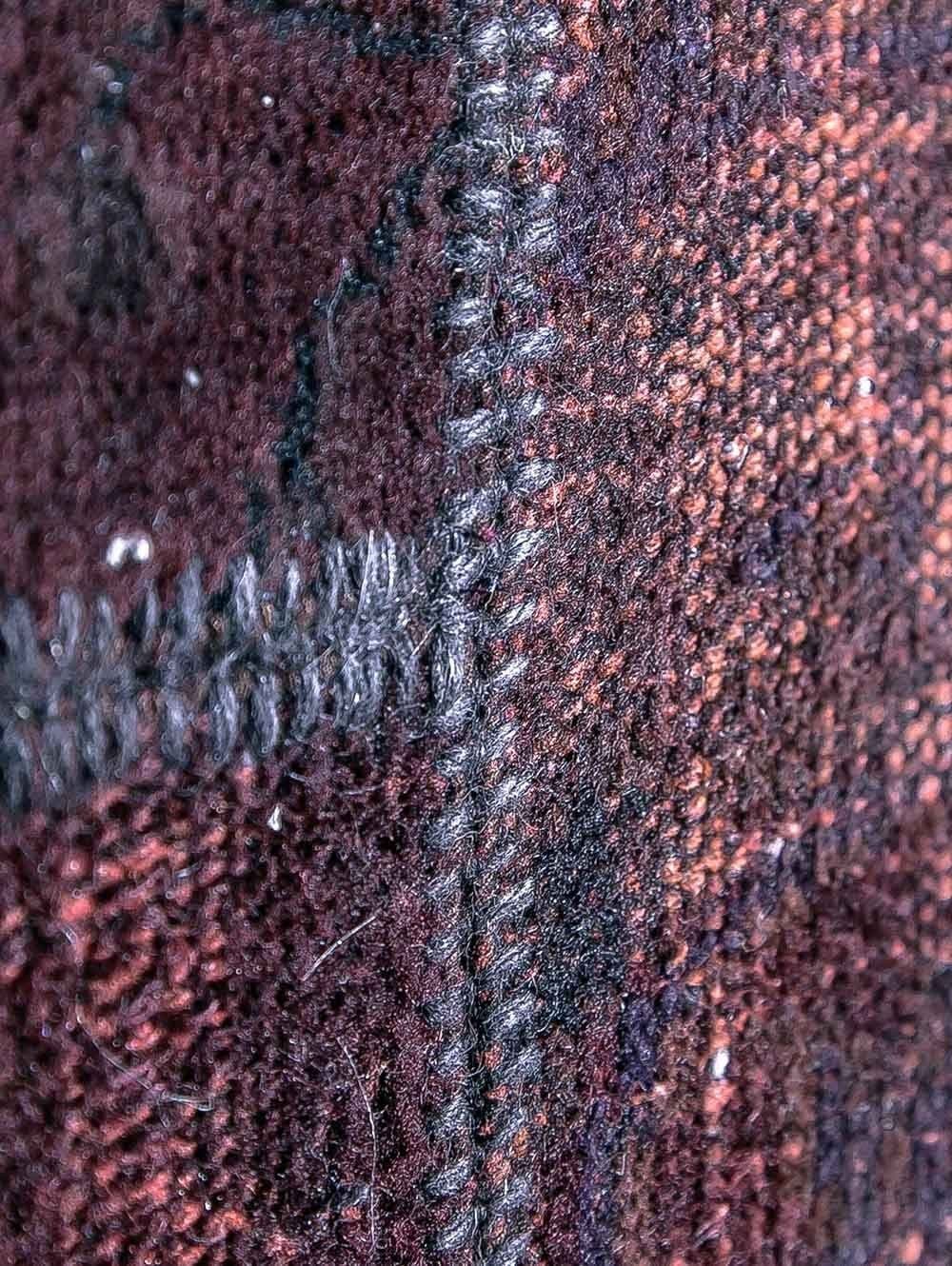 PATCHWORK TURCO BORDO 200x300