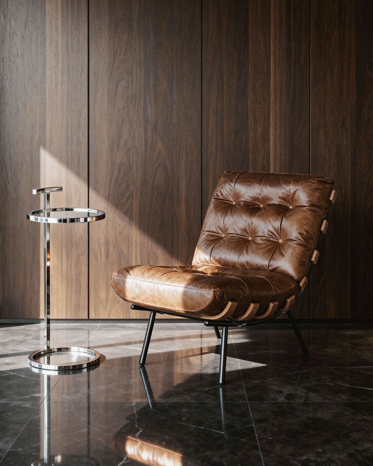 SILLON JASON CUERO BROWN