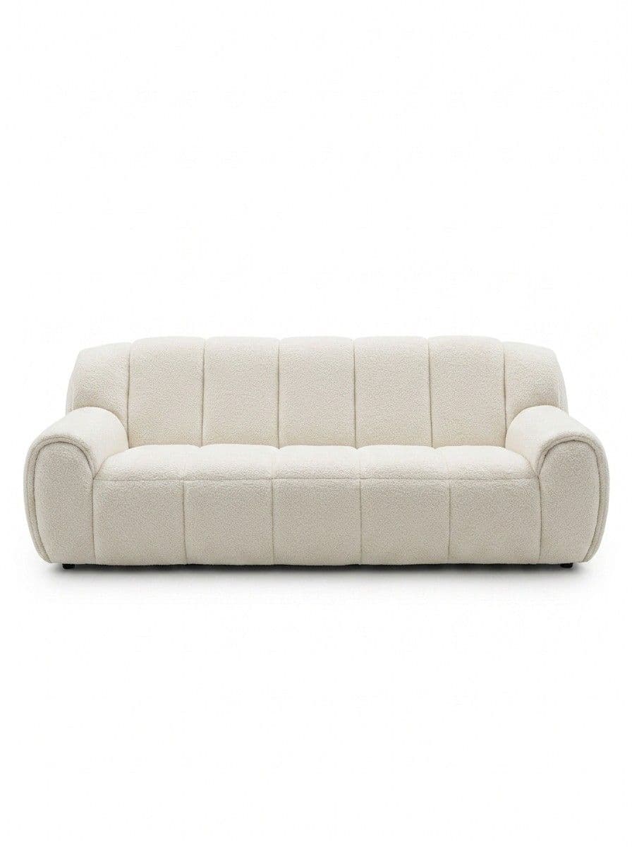 SOFA CLOVIS BOUCLE WHITE