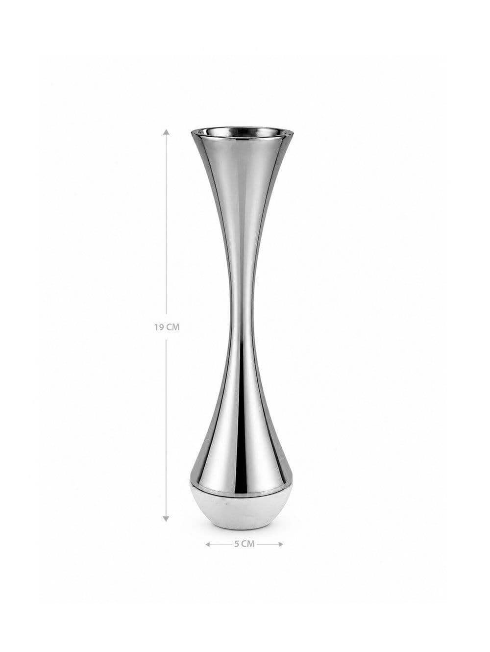 CANDELABRO CHANNE SILVER SMALL