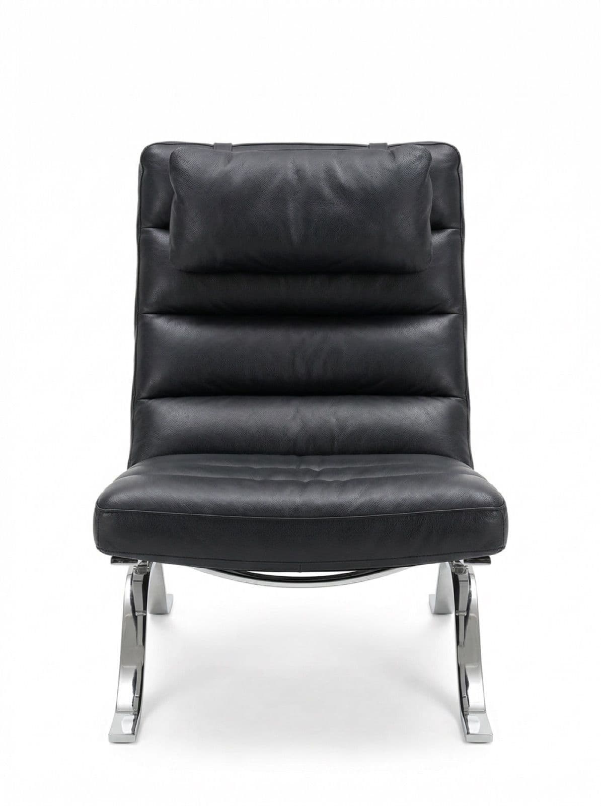 Copia de SILLON & OTOMAN KIER BLACK-CUERO VINTAGE-2