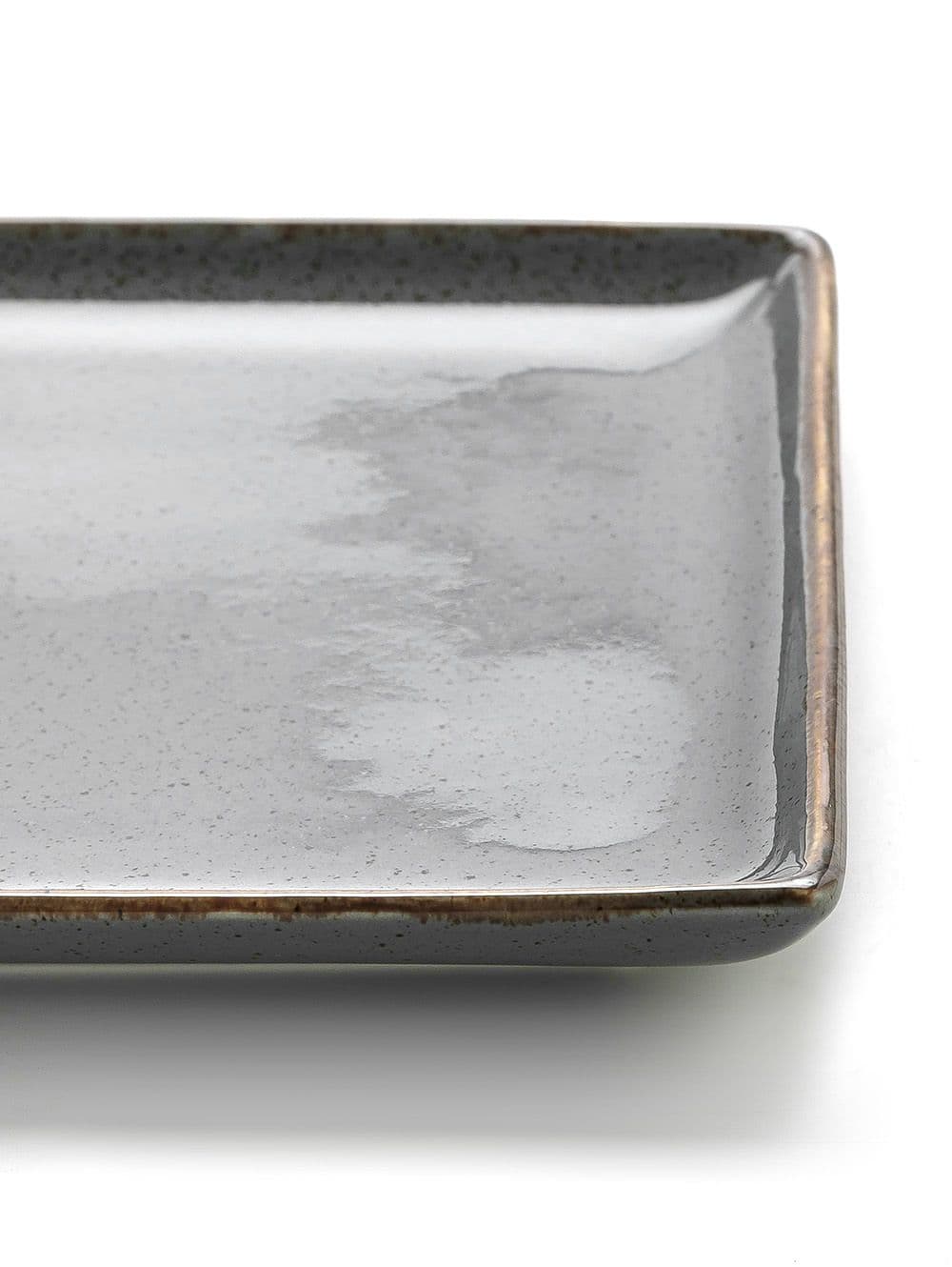 BANDEJA RECTANGULAR SEASONS GREY 35 CM
