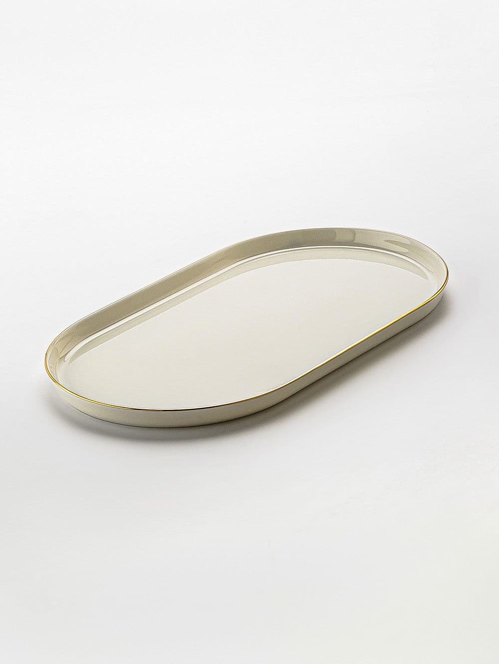 BANDEJA OVAL CHOPIN GOLD 28CM