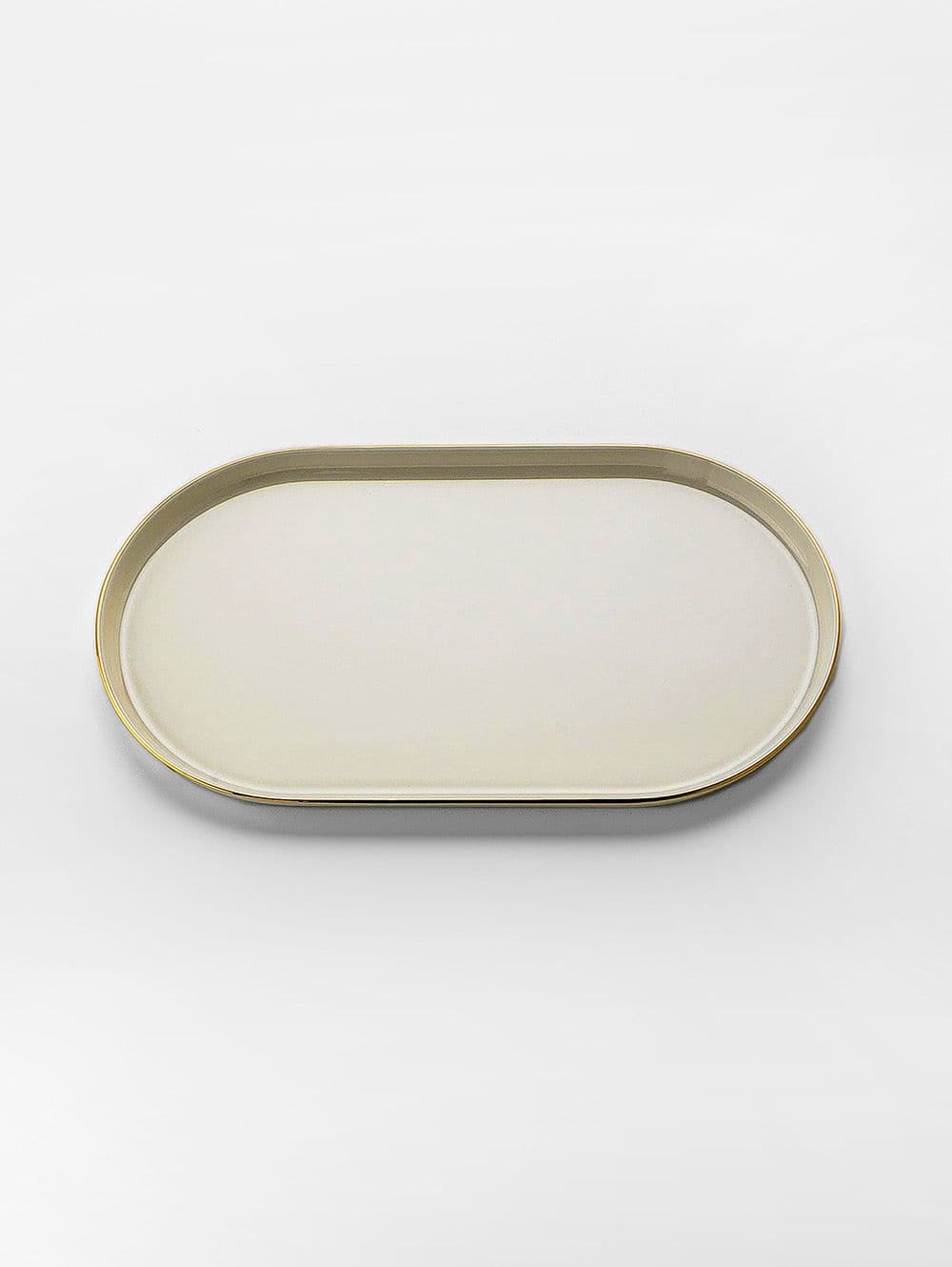 BANDEJA OVAL CHOPIN GOLD 28CM