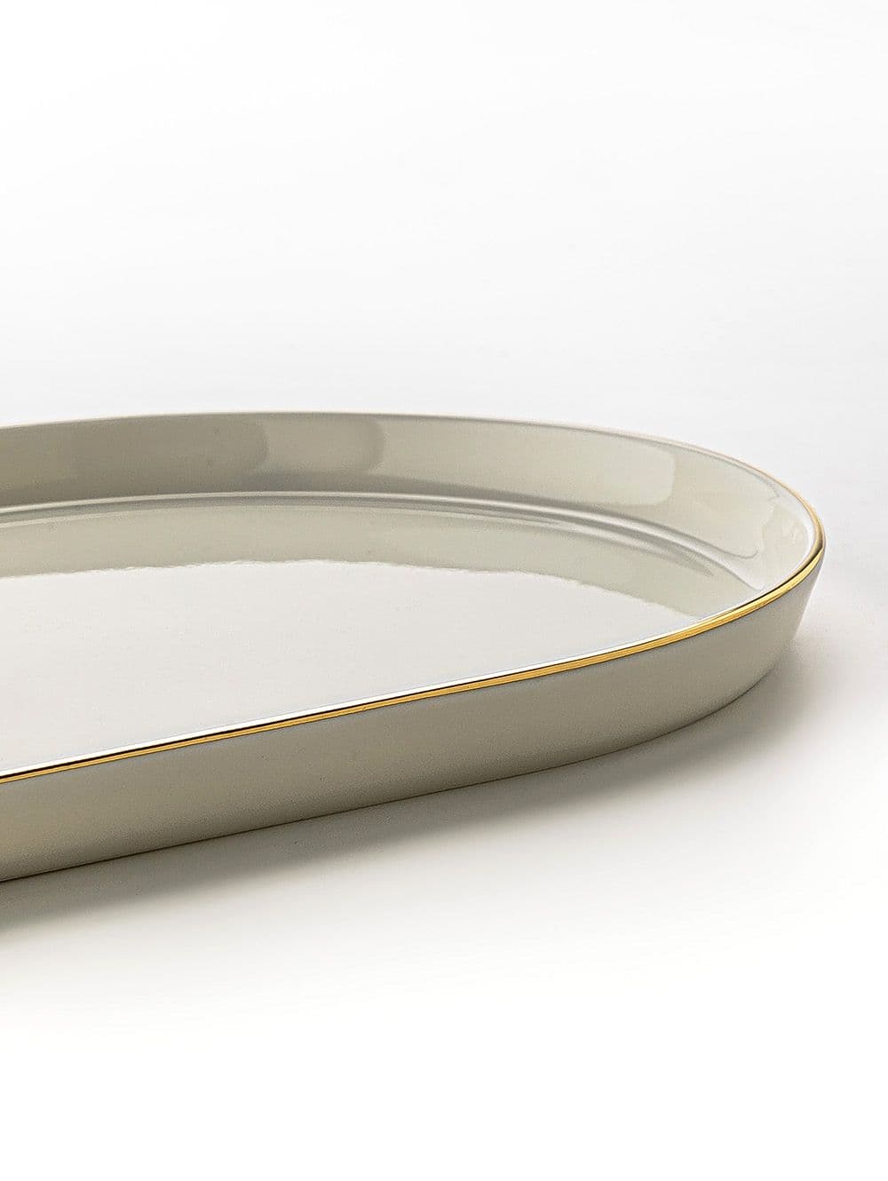 BANDEJA OVAL CHOPIN GOLD 28CM