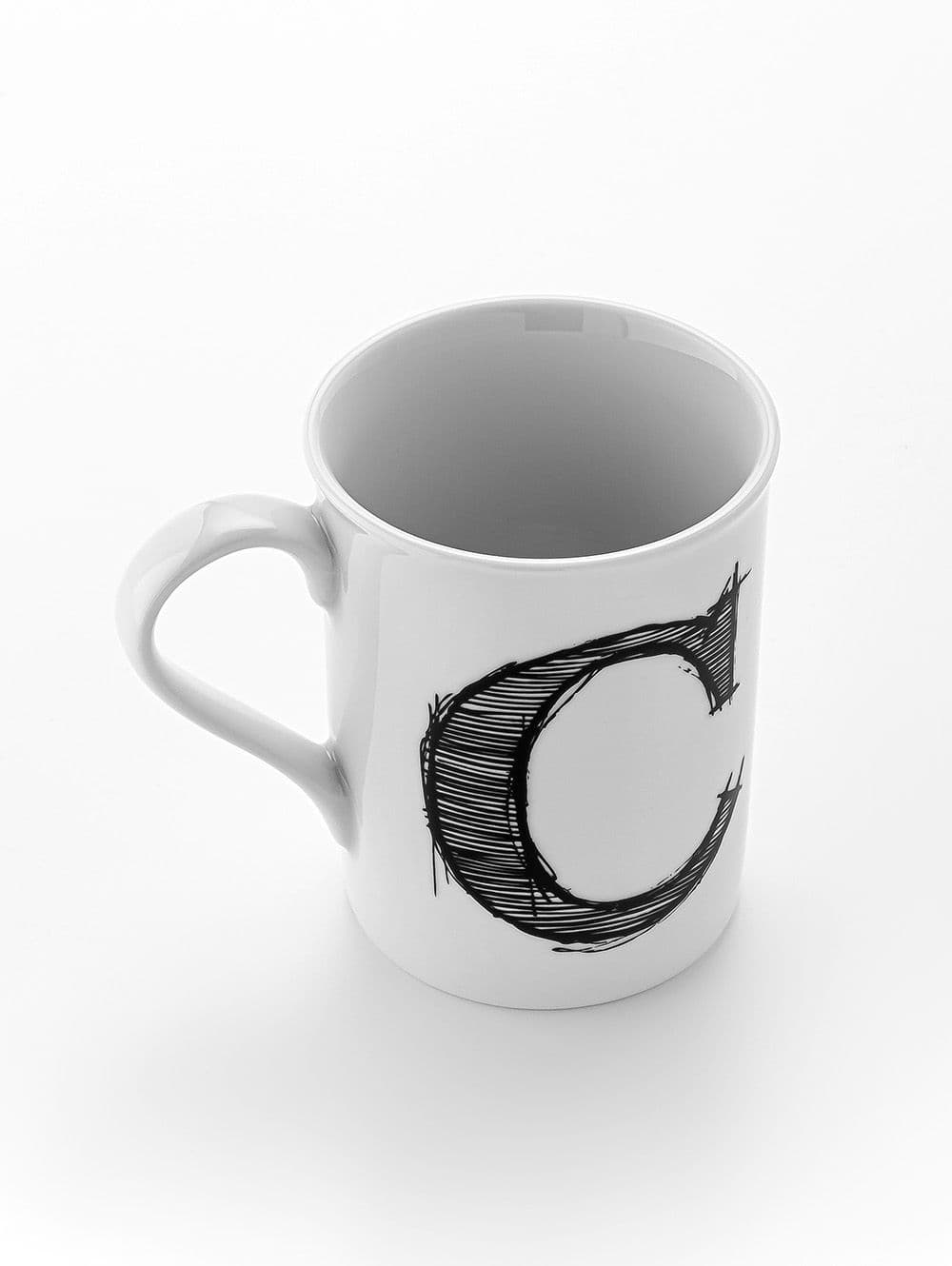 TAZA LETTER C 285CC