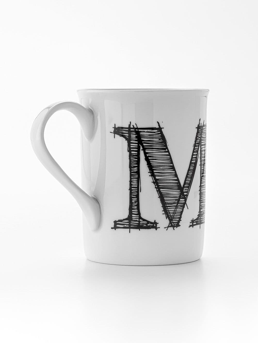 TAZA LETTER M 285CC