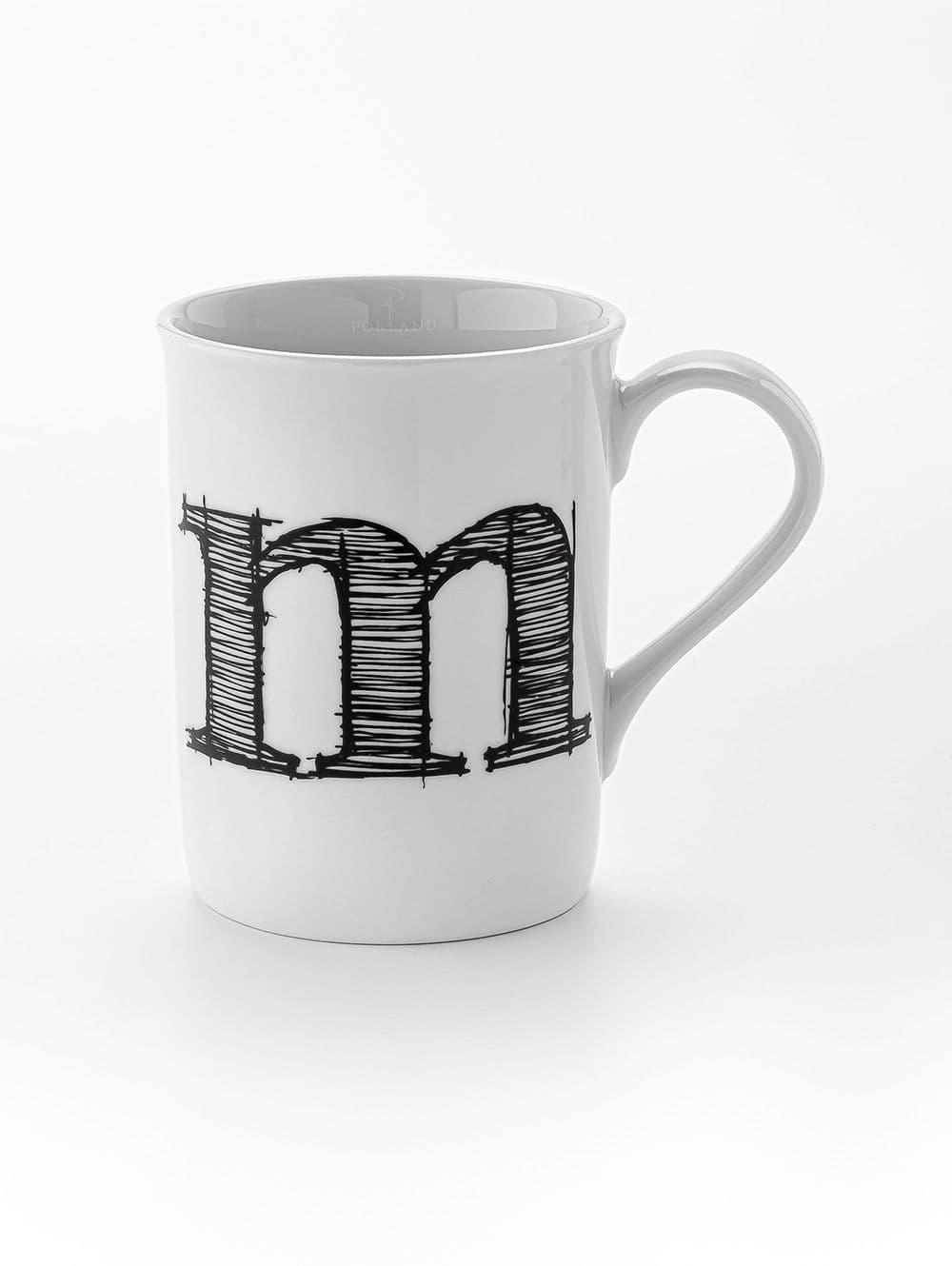 TAZA LETTER M 285CC