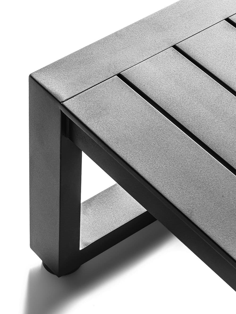 MESA BAJA IRI GREY 190X76X31