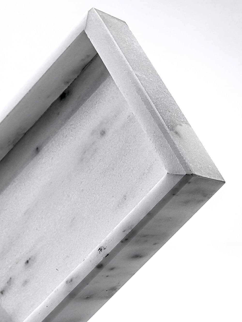 BANDEJA RECTANGULAR GIDI WHITE / GREY