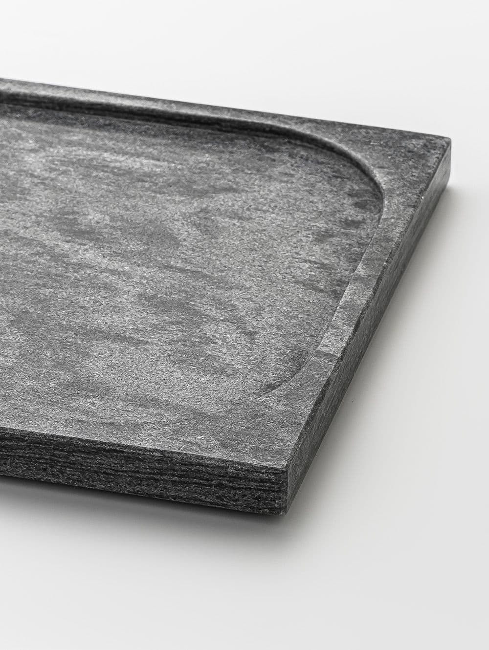 BANDEJA RECTANGULAR GIDI DARK GREY LARGE