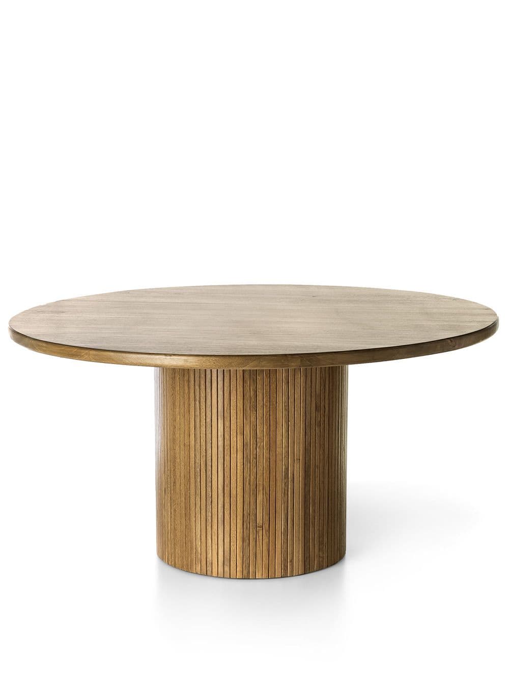 MESA DE COMEDOR AMALFI LUSTRE PETIRIBI 120 DIAM