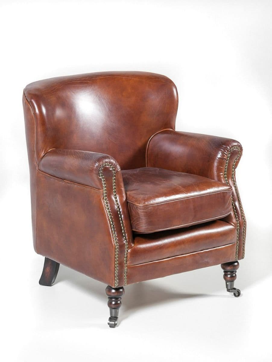 SILLON ASHER CUERO MOCCA