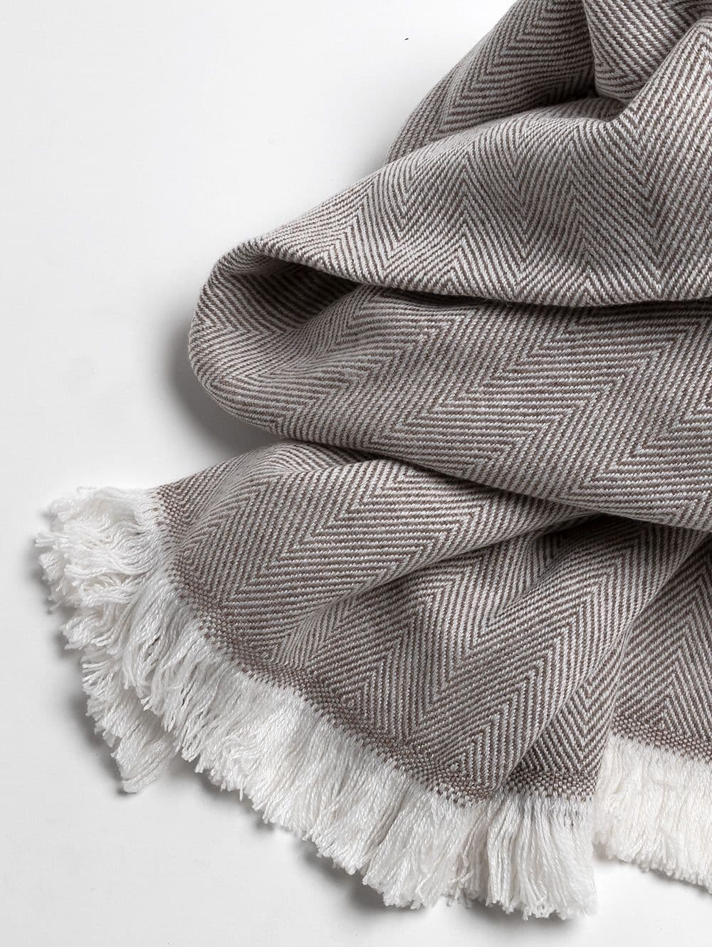 MANTA HERRINGBONE DARK BROWN