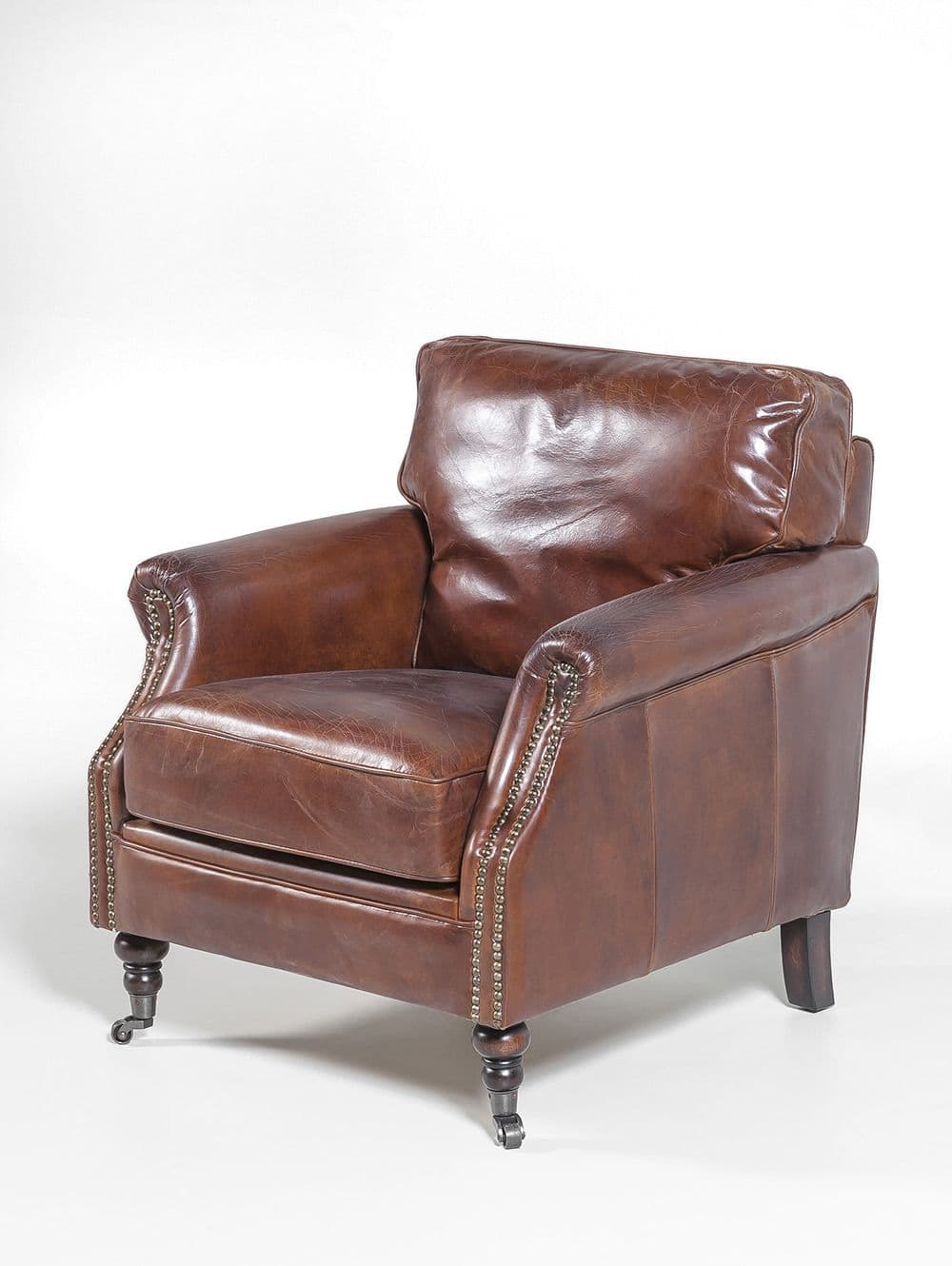 SILLON OXFORD CUERO MOCCA