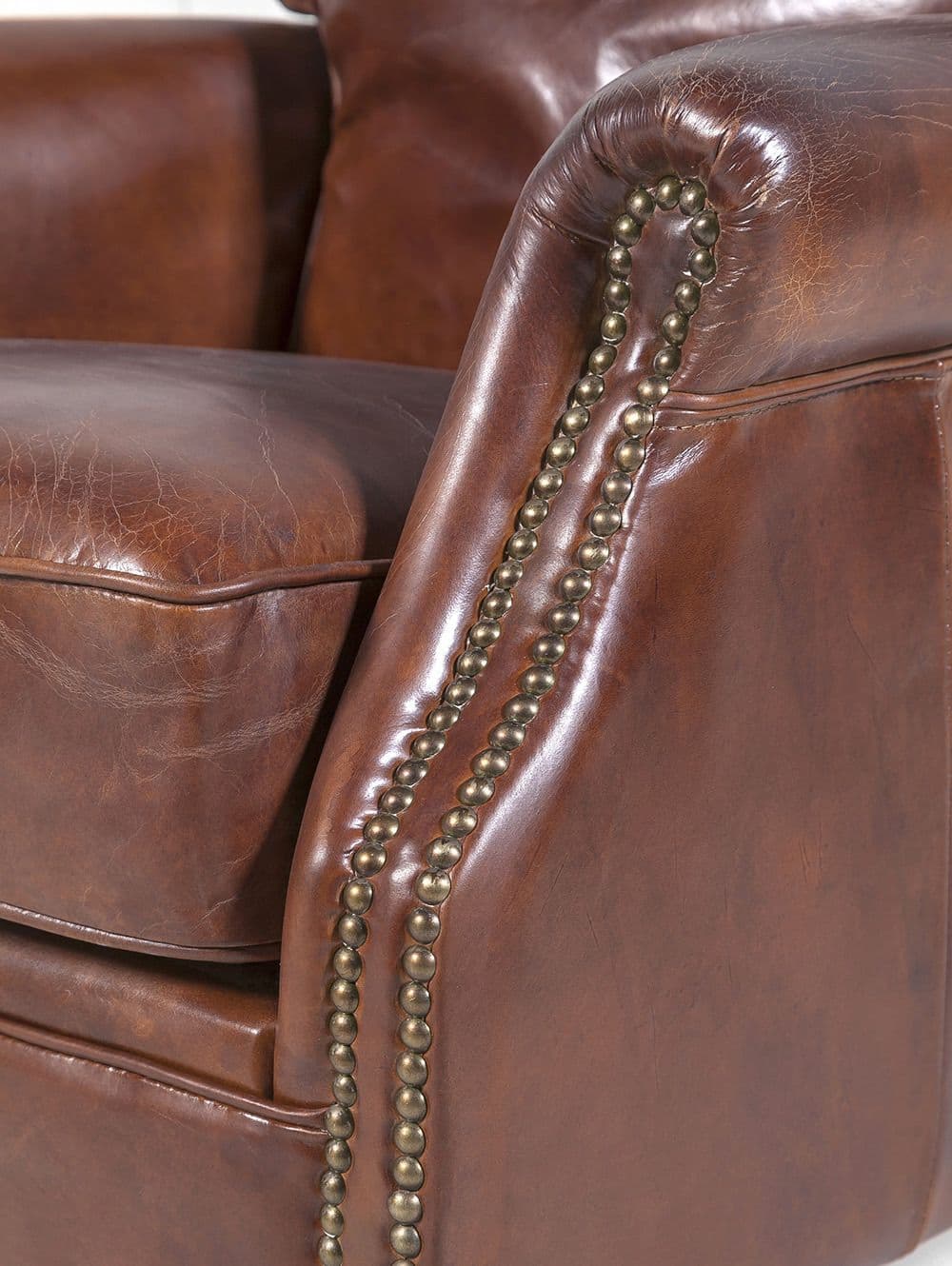 SILLON OXFORD CUERO MOCCA
