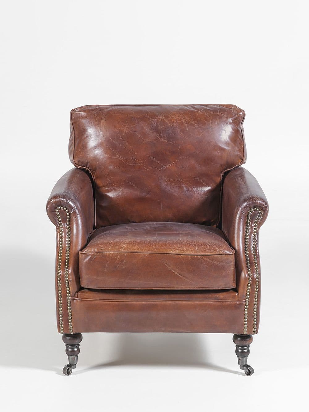 SILLON OXFORD CUERO MOCCA
