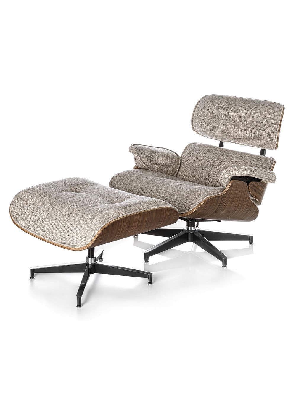 SILLON Y OTOMANA EAMES PRADO BEIGE