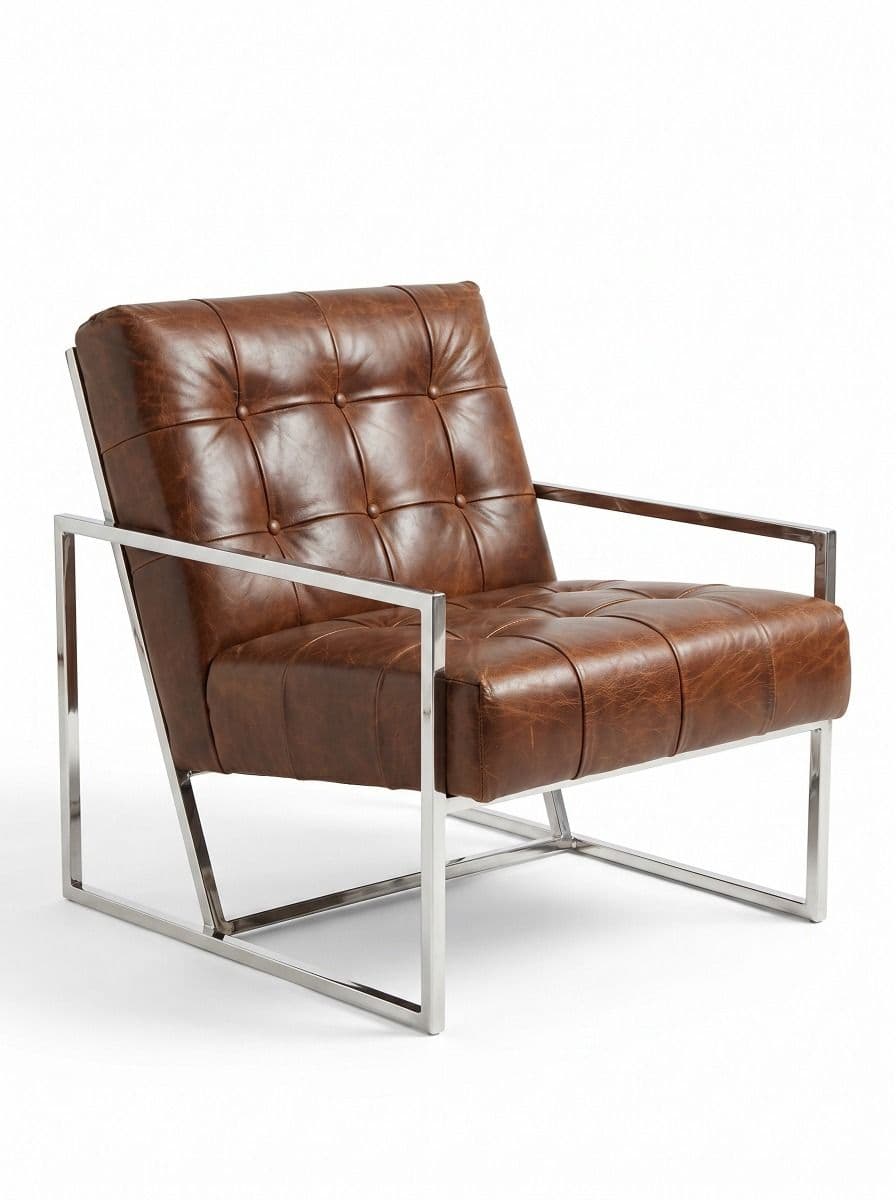 SILLON CODELL LEATHER BROWN