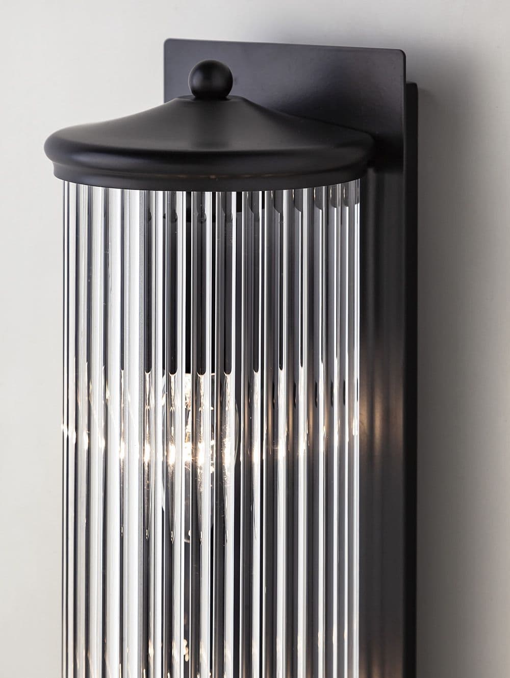 APLIQUE DE PARED CANELLE 43CM D=13 BLACK