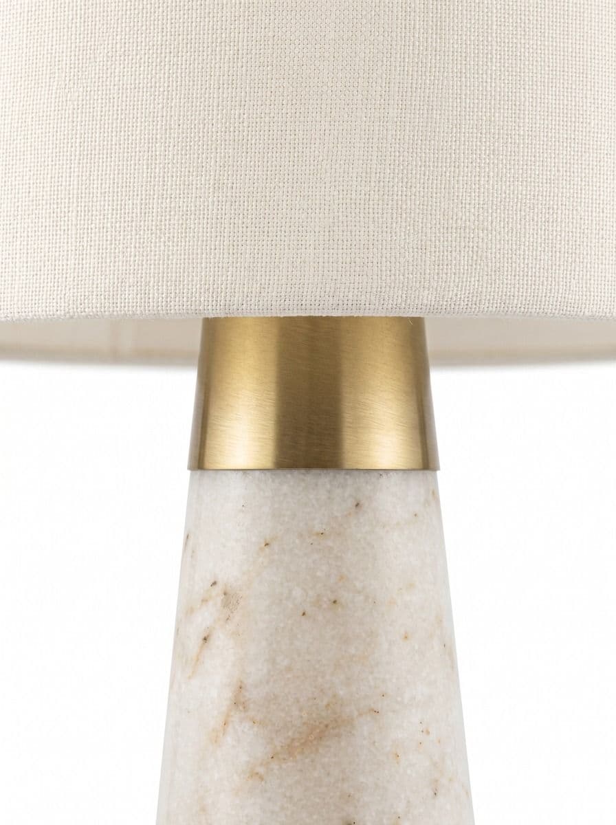 LAMPARA DE MESA CEVA WHITE