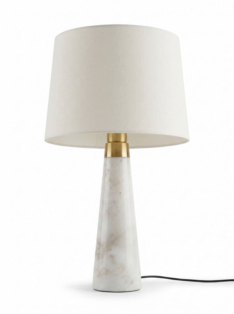 LAMPARA DE MESA CEVA WHITE
