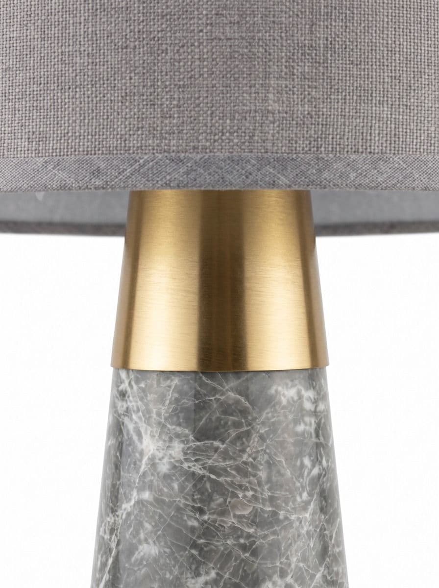 LAMPARA DE MESA CEVA GREY