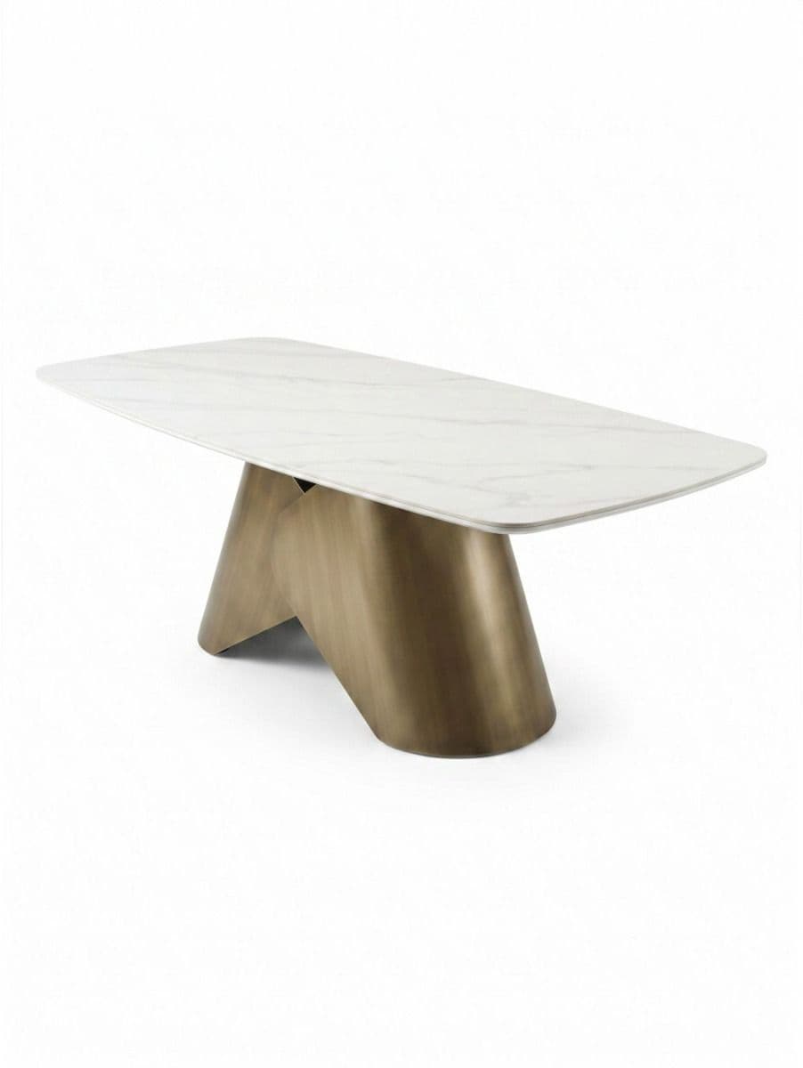 MESA DE COMEDOR STRADA CERAMIC WHITE