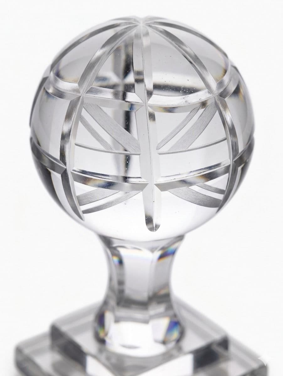PISAPAPELES GLOBO DE VIDRIO SQUARES CHANDRA H:15,5