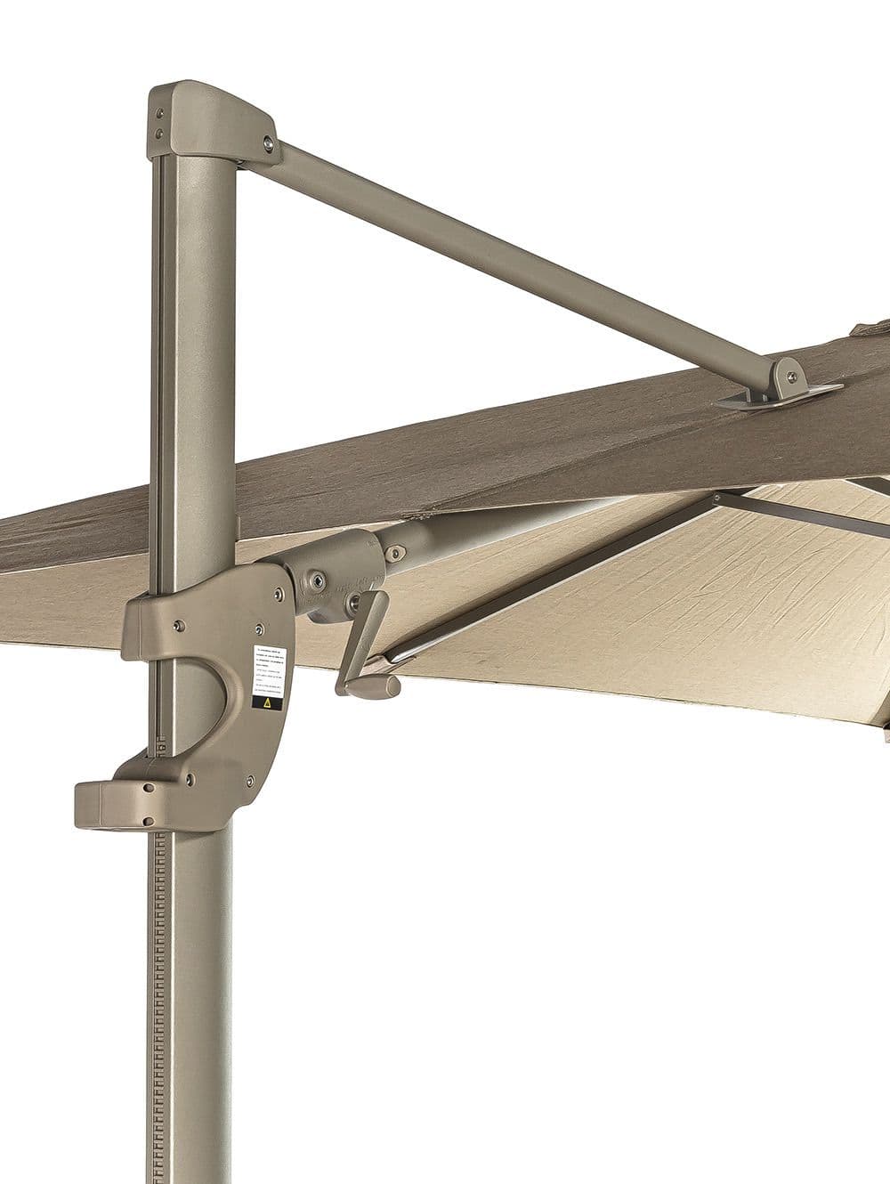 SOMBRILLA FISHER SQUARE TAUPE