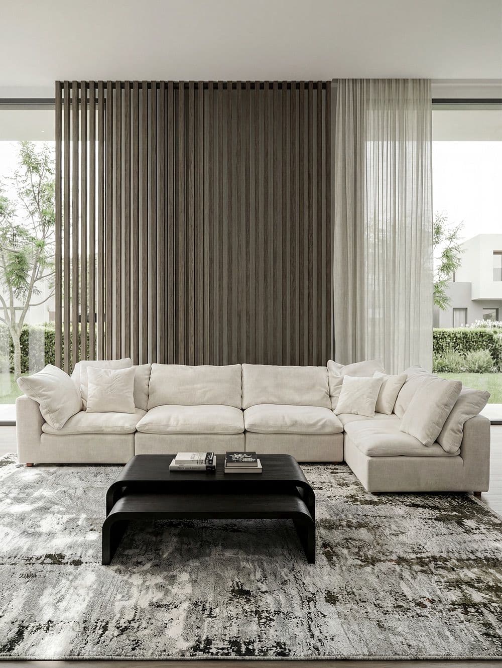 SOFA LUSH WHITE 300