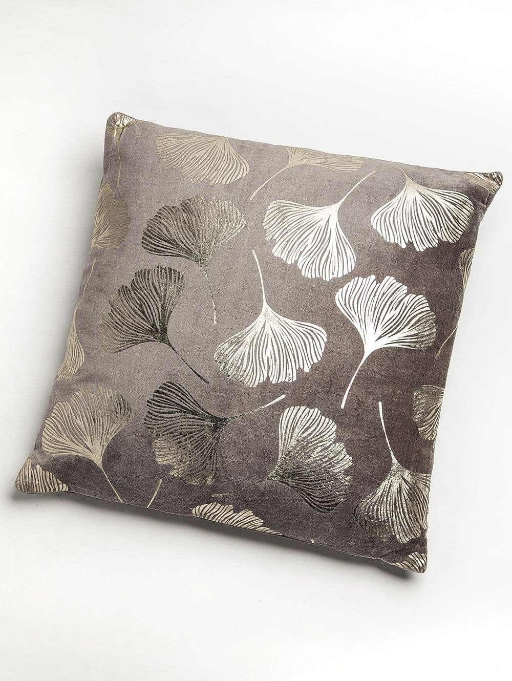 ALMOHADON AMAPOLA SILVER 45X45