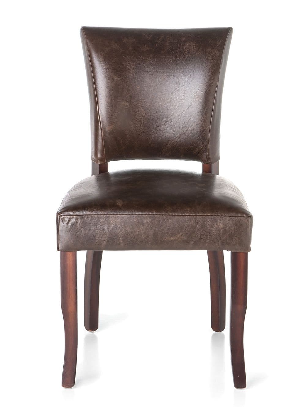 SILLA TORINO CUERO HABANO
