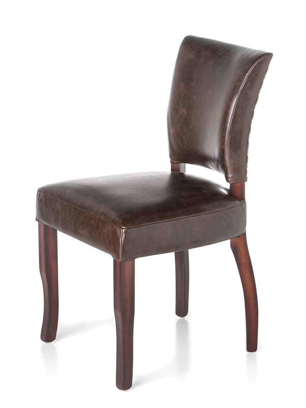 SILLA TORINO CUERO HABANO