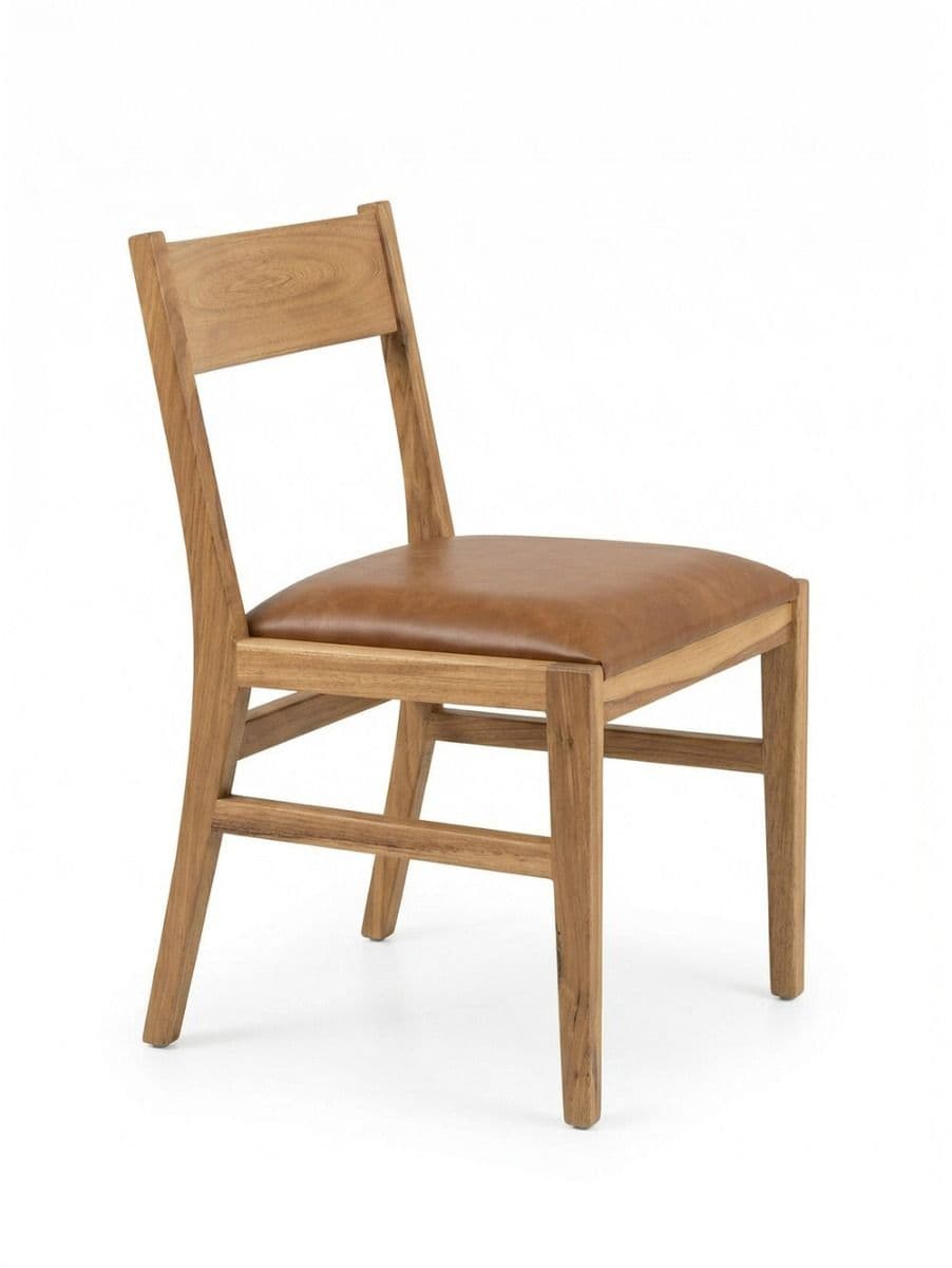 SILLA NORD CUERO COCONUT