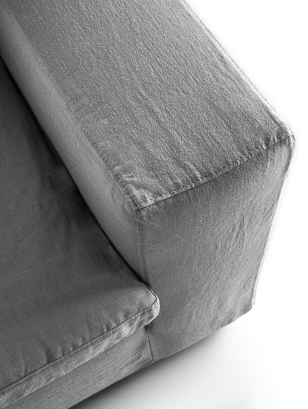 SOFA HONOLULU LINO LAZY GRIS OSCURO V/02