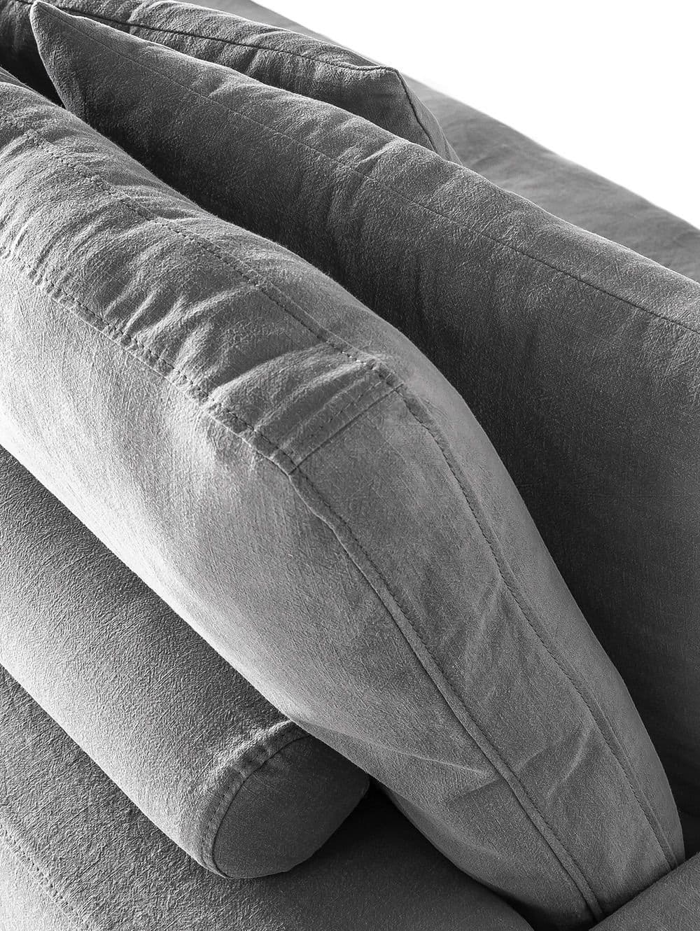 SOFA HONOLULU LINO LAZY GRIS OSCURO V/02