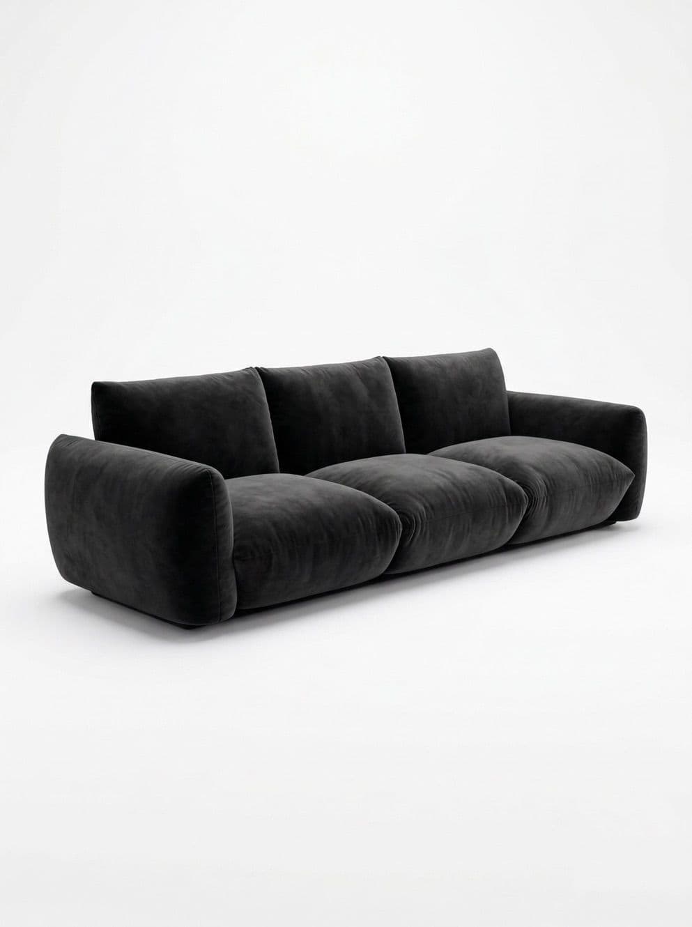 SOFA MILANO PRAGA CAT BLACK 255
