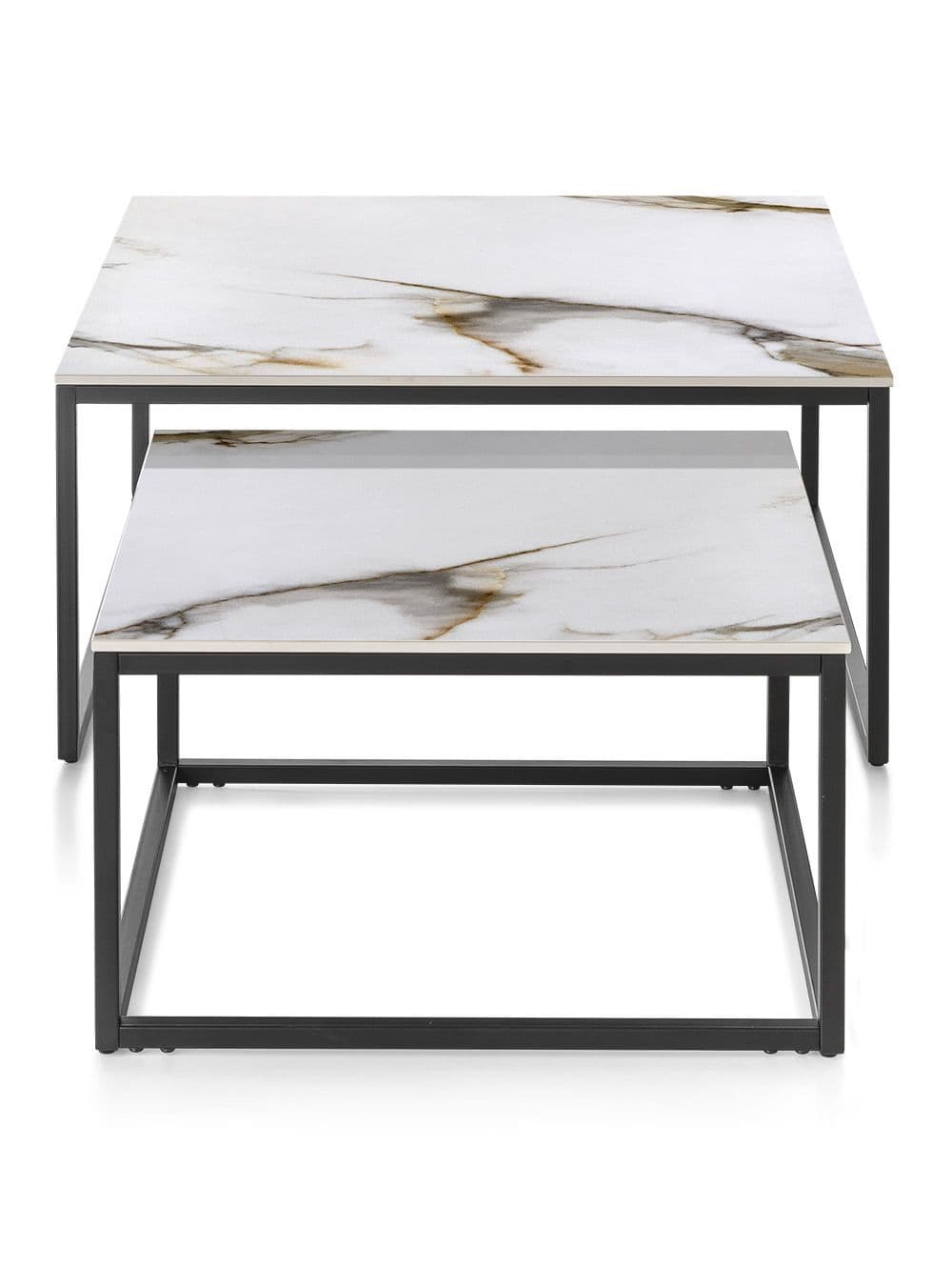 SET DE MESA BAJA PALM CERAMIC 80X80X43