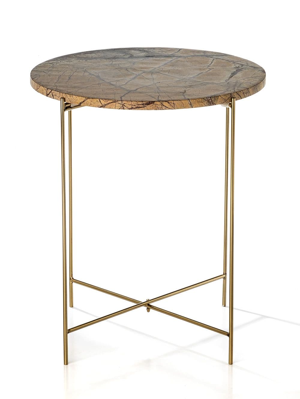MESA AUXILIAR VALERY BROWN & GOLD